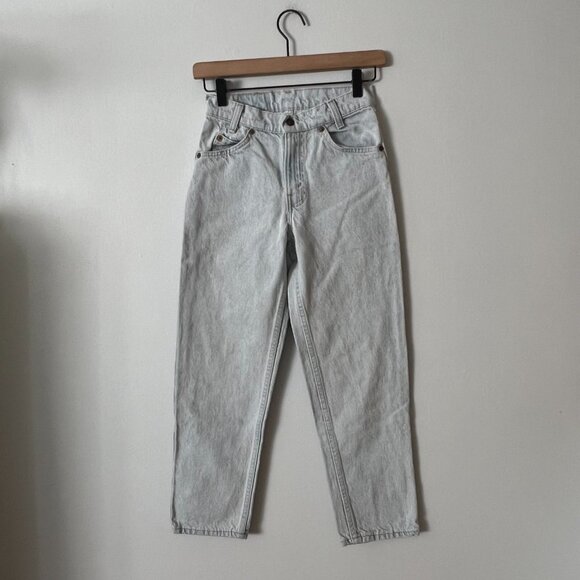 Vintage 1981 Levi's 550 Orange Tab Relaxed Fit Jeans Kid's Size 12 USA Made - Picture 1 of 11